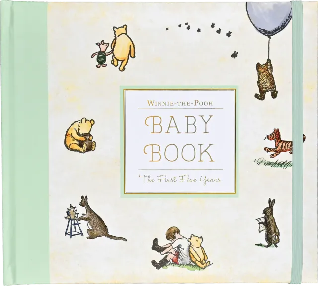 Peter Pauper Press Winnie-the-Pooh babybok første 5 år minnebok