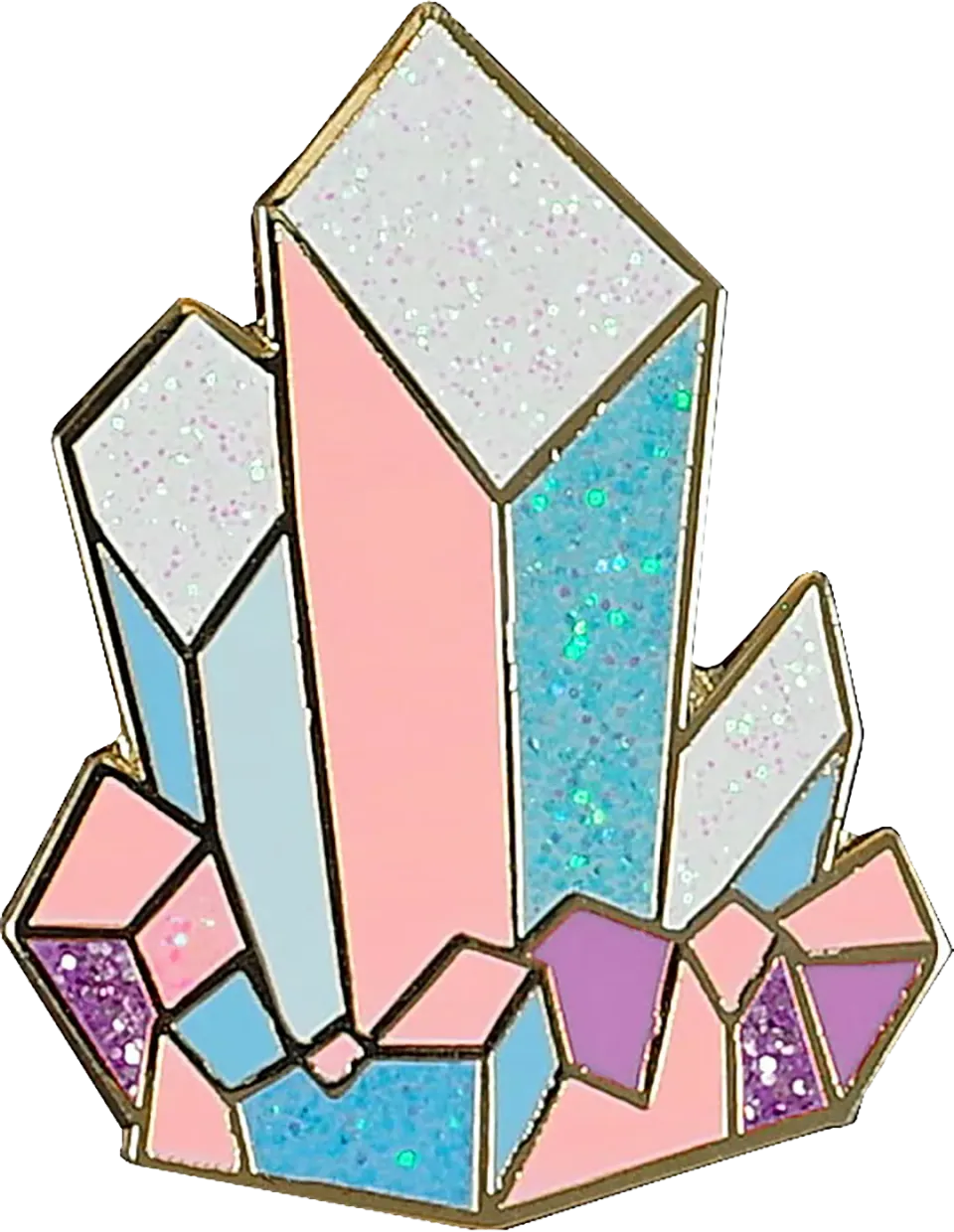 Peter Pauper Press Crystals emaljepinne glitter