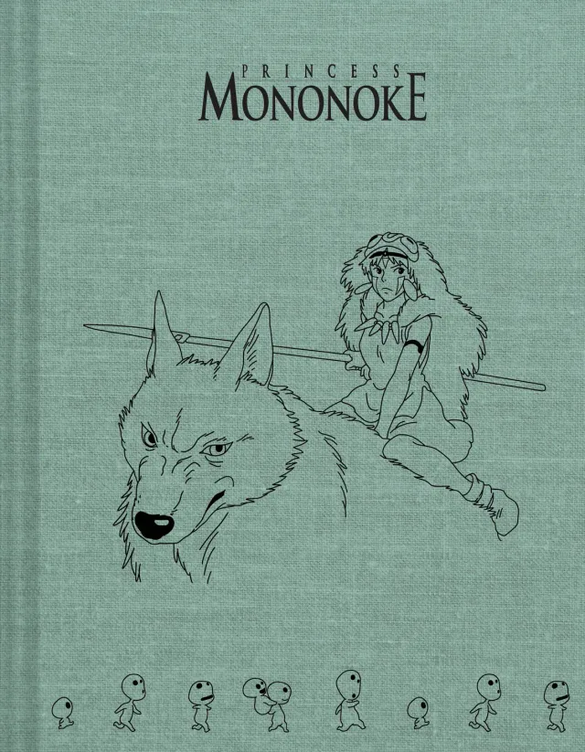 Abrams Princess Mononoke skissebok innbundet Ghibli