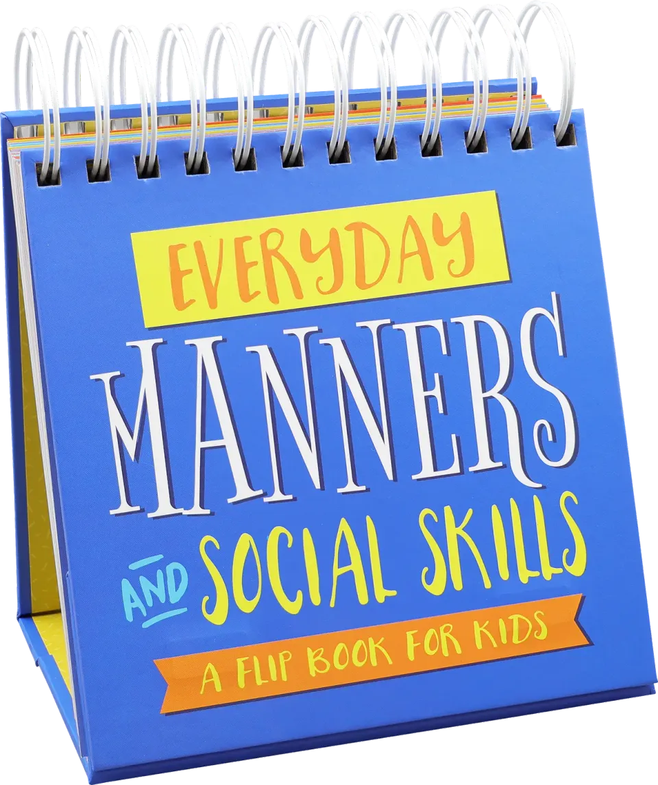 Peter Pauper Press Everyday Manners and Social Skills flipbok 5 år