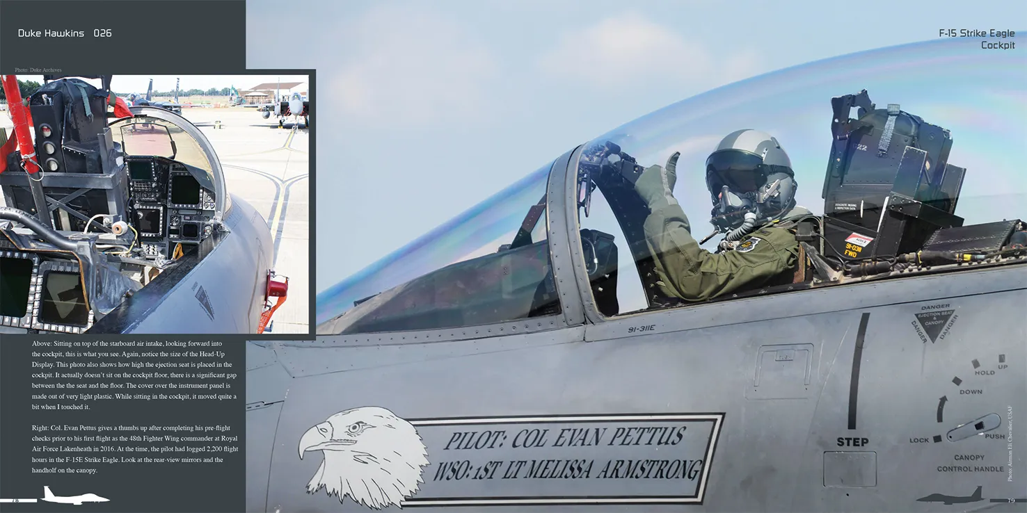 Duke Hawkins Boeing F-15 Strike Eagle bok E/K/SG