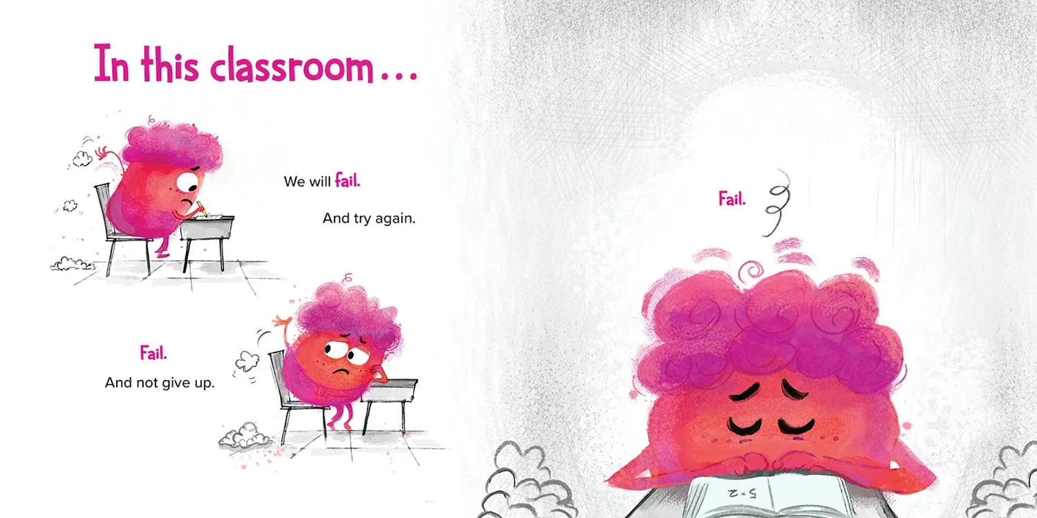 Red Comet Press In This Classroom bildebok innbundet 4–8 år