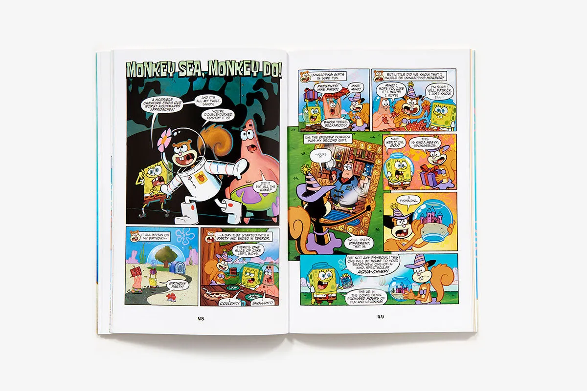 SpongeBob Comics 1 Silly Sea Stories tegneserie pocket