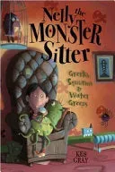 Kes Gray Nelly the Monster Sitter bok slitt engelsk