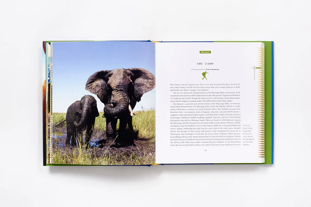 Abrams Fifty Places to Camp Before You Die innbundet campingbok