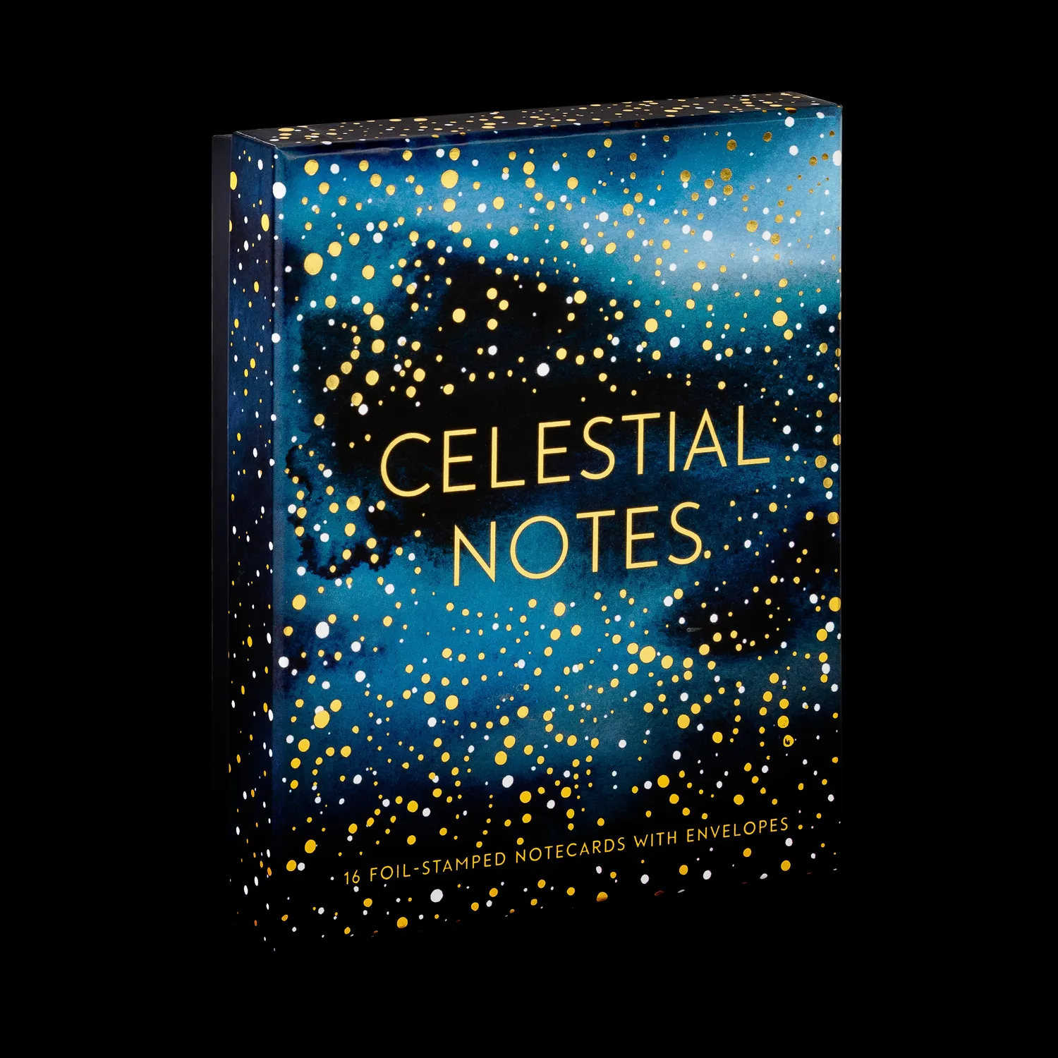 Chronicle Celestial Notes notatkort 16 stk gullfolie