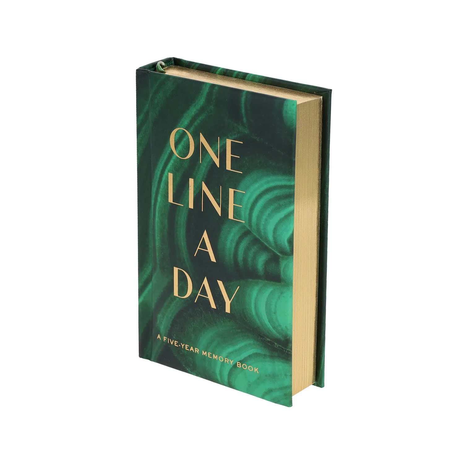 Abrams & Chronicle Books One Line a Day Malachite Green dagbok