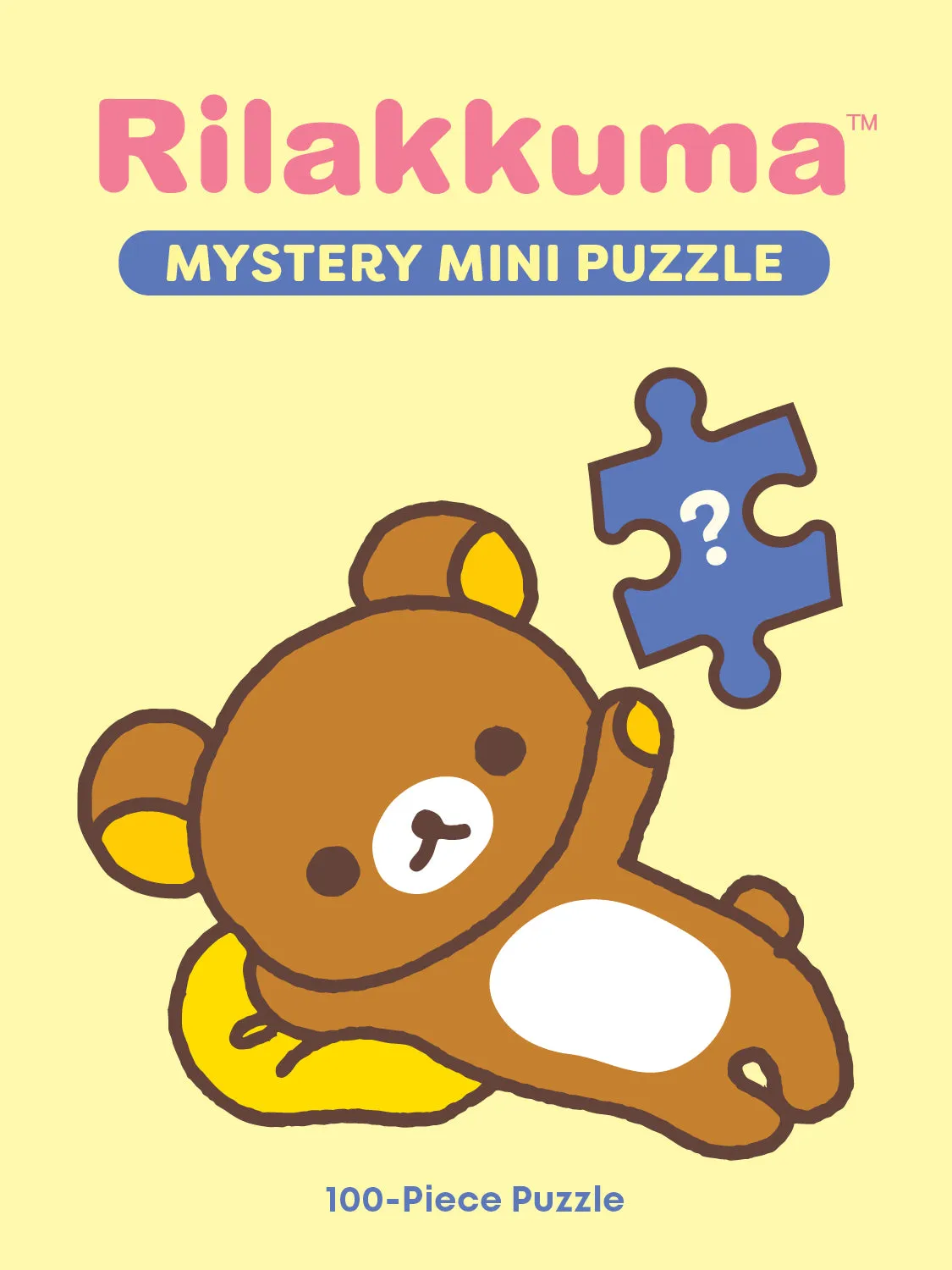 Abrams and Chronicle Rilakkuma puslespill 100 brikker blind box