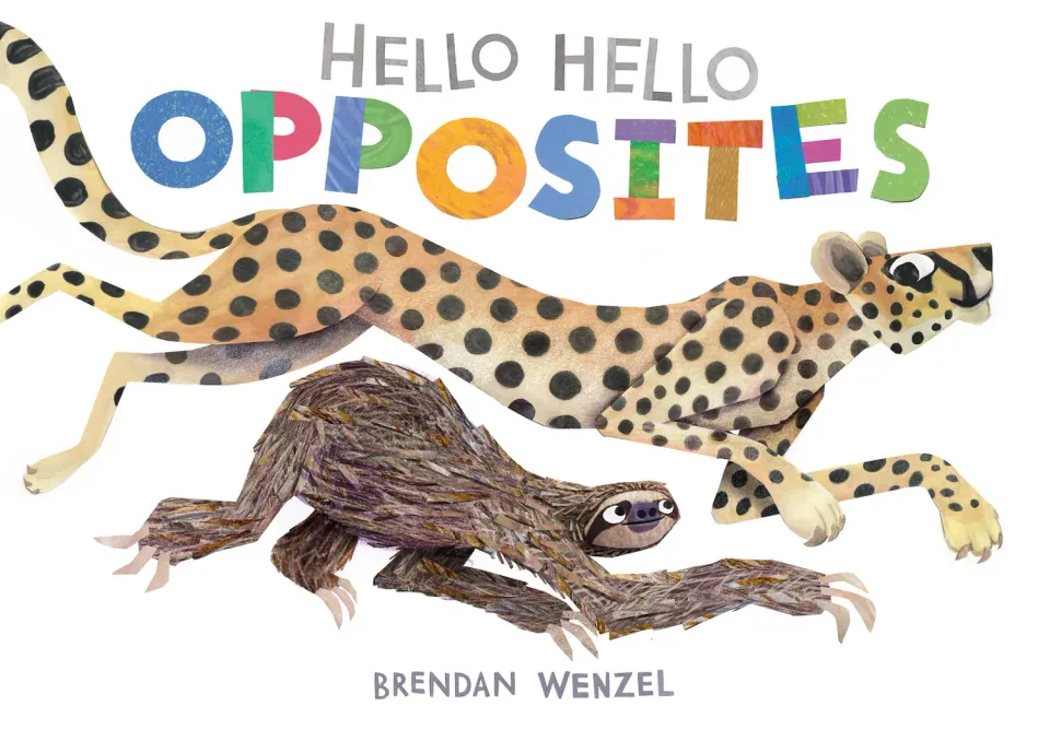 Hello Hello Opposites peke bok Brendan Wenzel dyr
