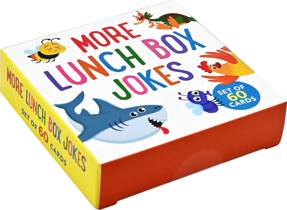 Peter Pauper Press More Lunch Box Jokes kortstokk 60 kort