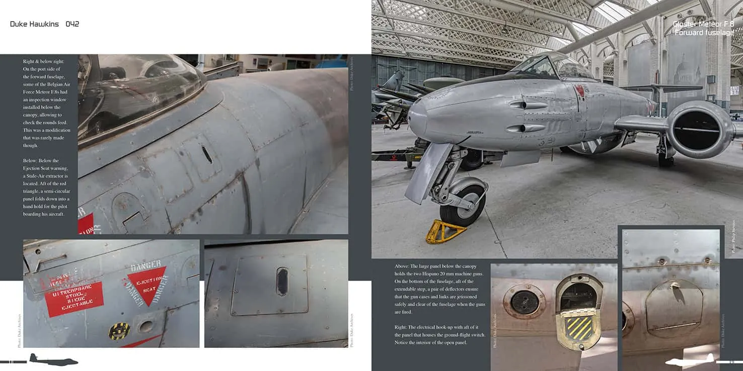 Duke Hawkins Gloster Meteor F.8/FR.9 bok 84 sider