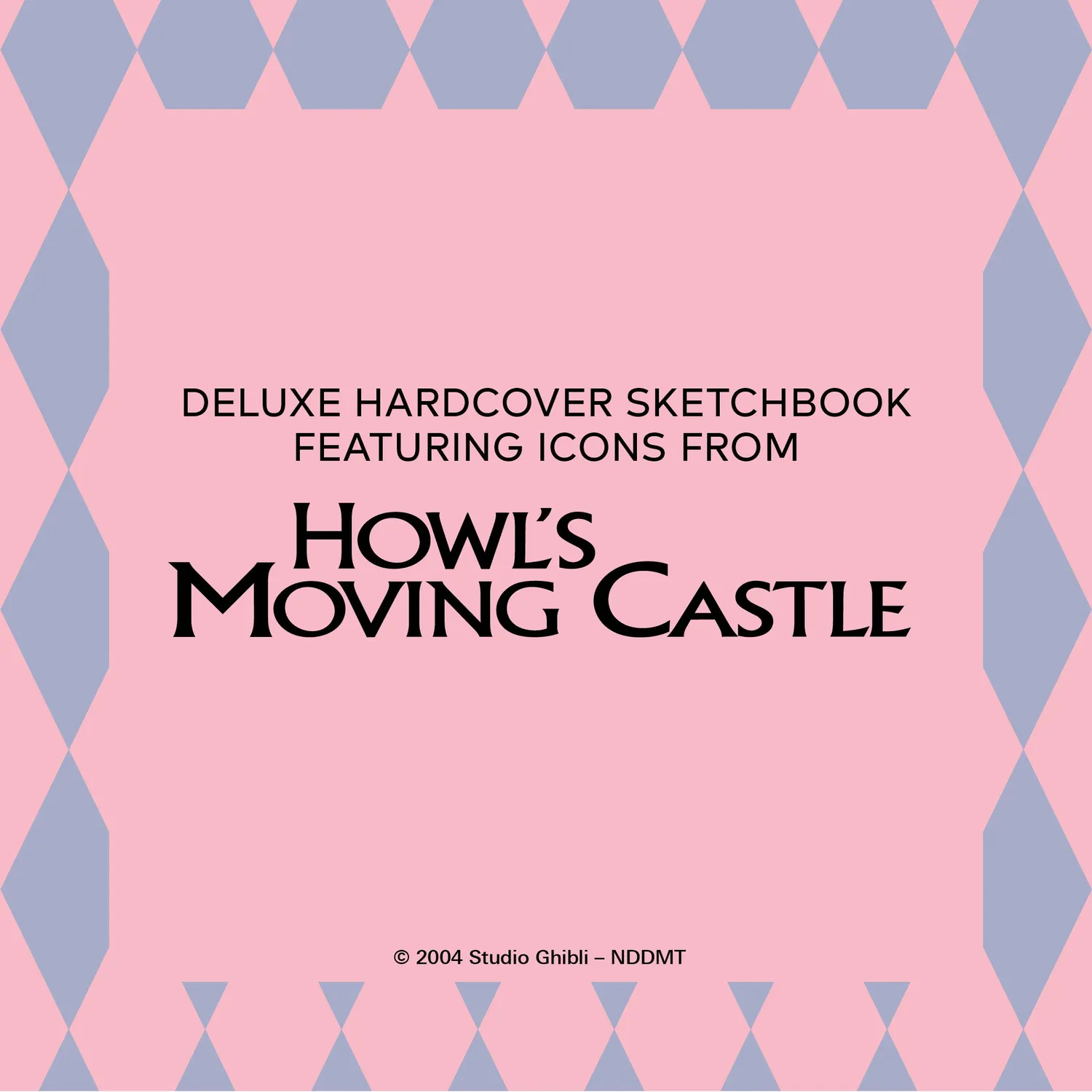 Studio Ghibli Howl's Moving Castle skissebok innbundet