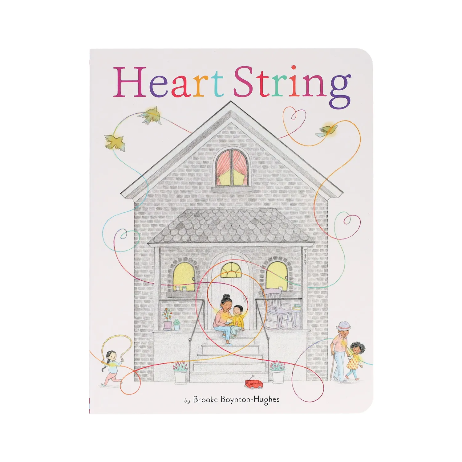 Chronicle Books Heart String pappbok preget snor