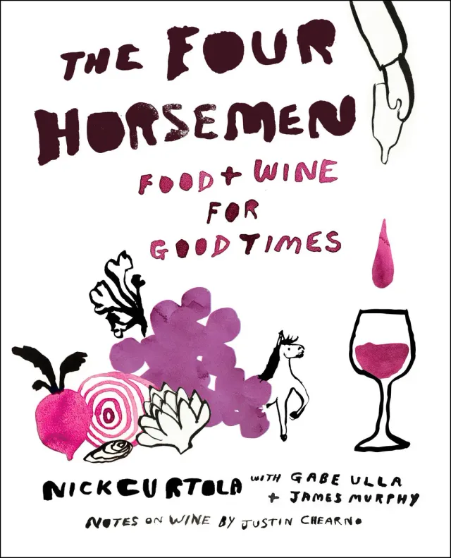 Abrams The Four Horsemen kokebok innbundet mat og vin