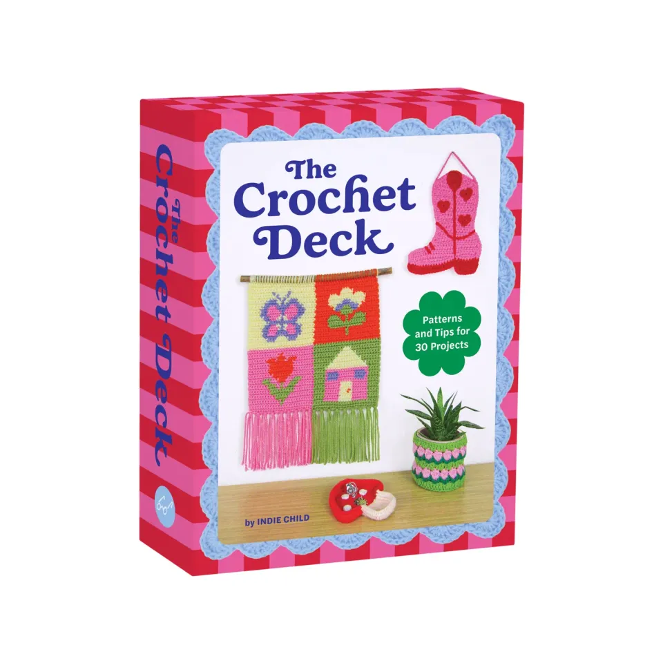 Abrams and Chronicle The Crochet Deck heklekort 30 prosjekter