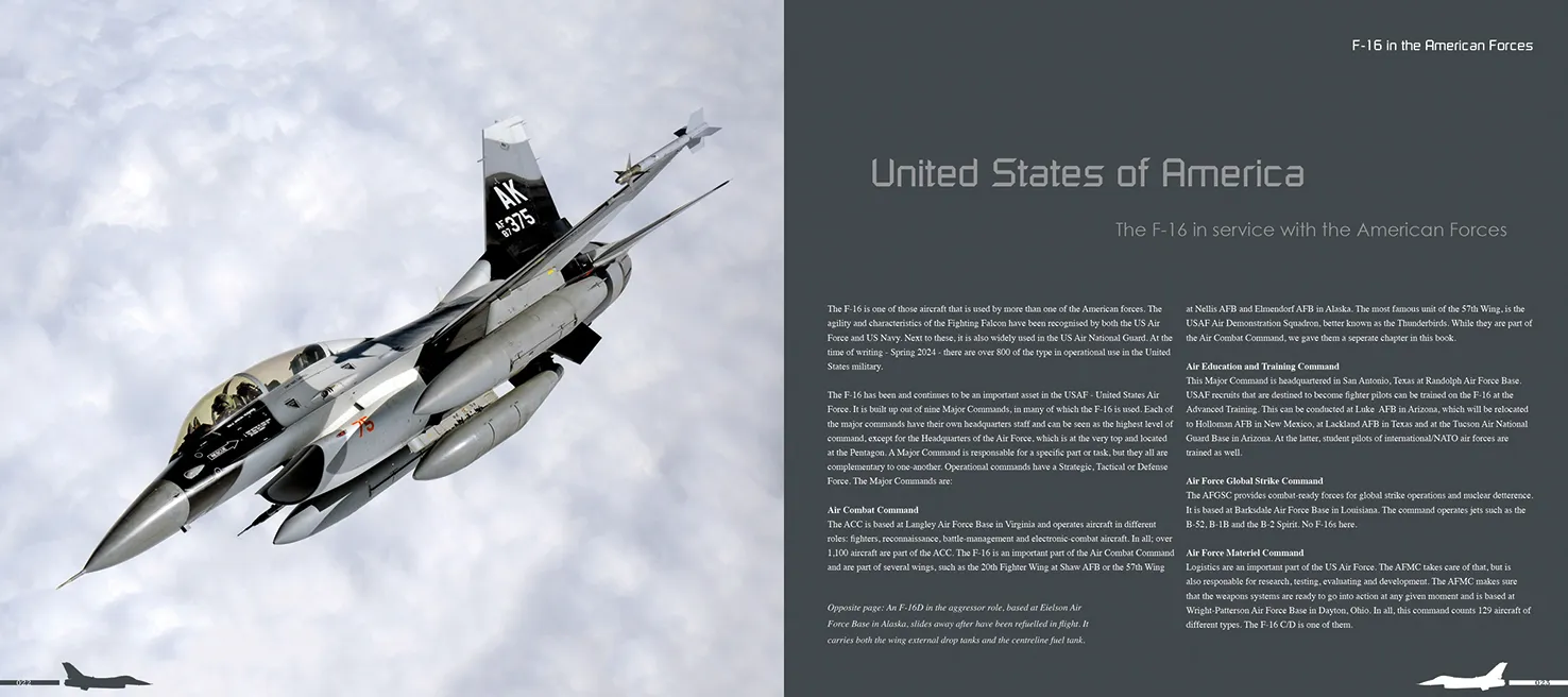 Duke Hawkins Ode to the Falcon F-16 innbundet