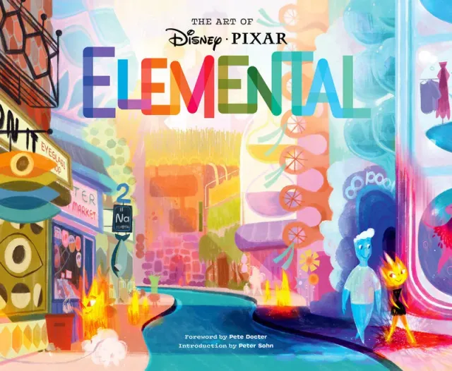 Disney Pixar Art of Elemental kunstbok innbundet