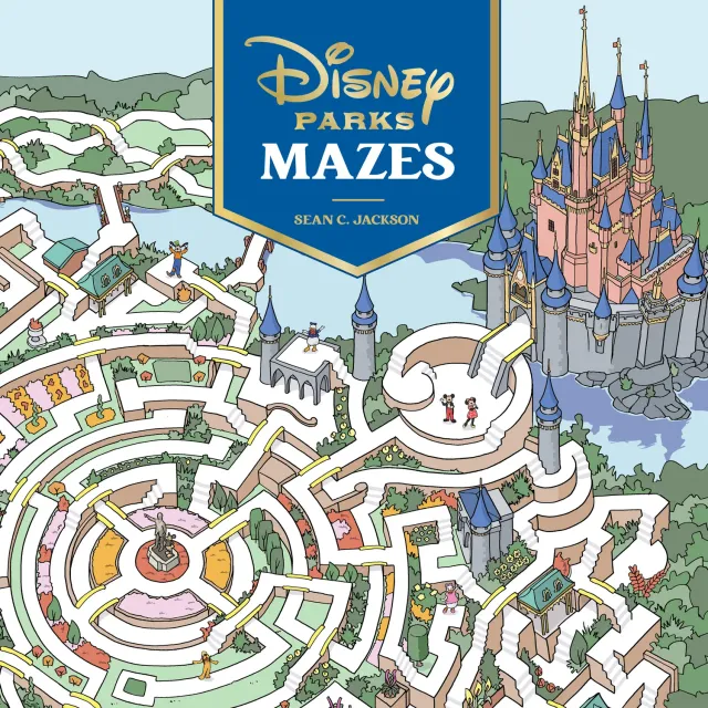 Disney Parks Mazes labyrintbok pocket familiebok