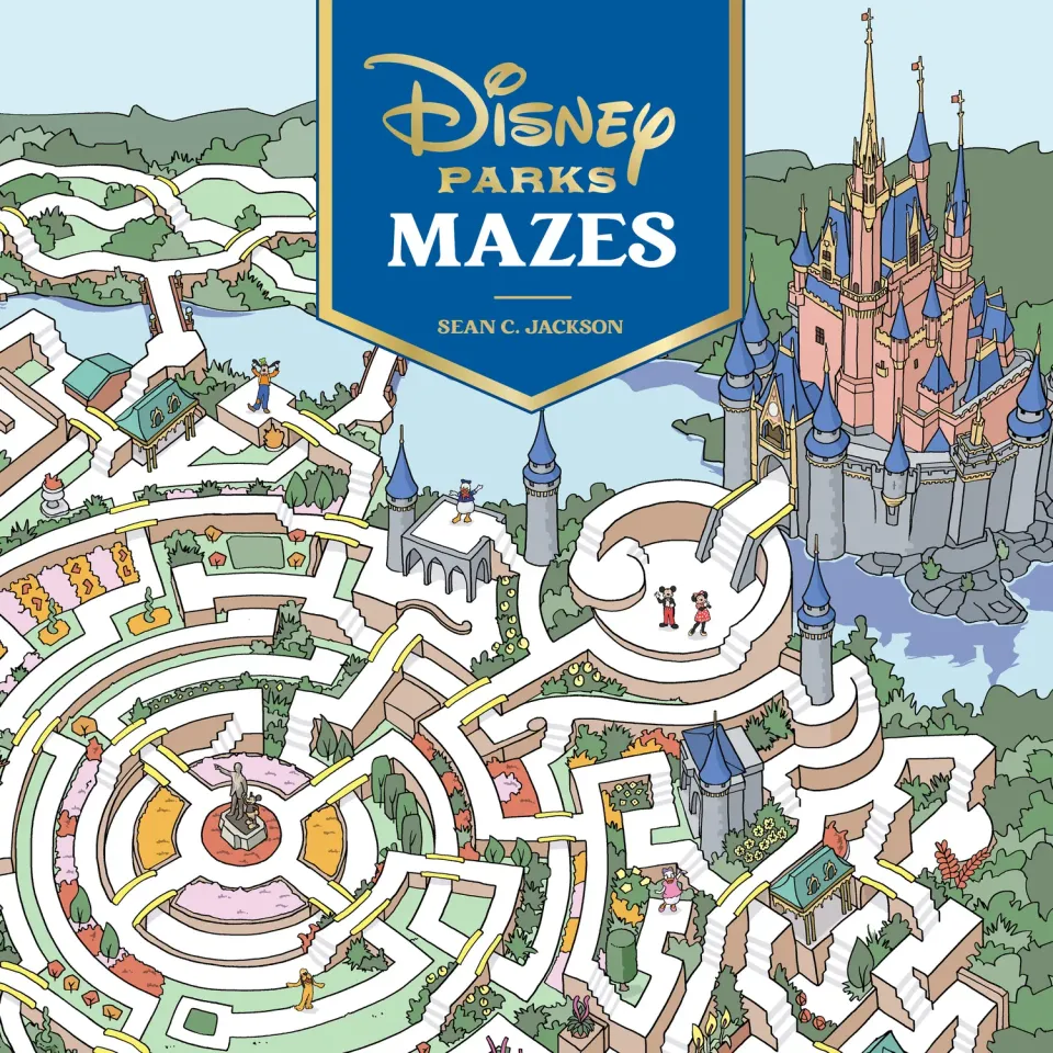 Disney Parks Mazes labyrintbok pocketbok