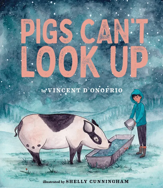 Cameron Pigs Can't Look Up bildebok innbundet