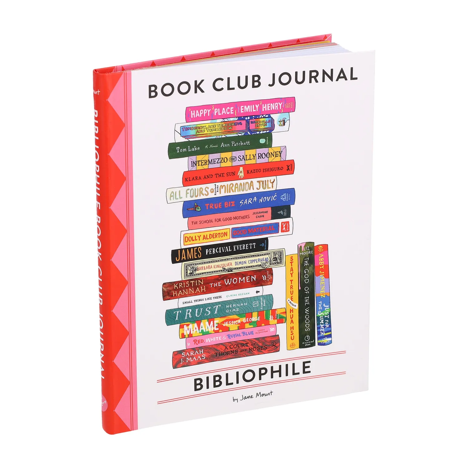 Bibliophile Book Club Journal notatbok for bokklubb