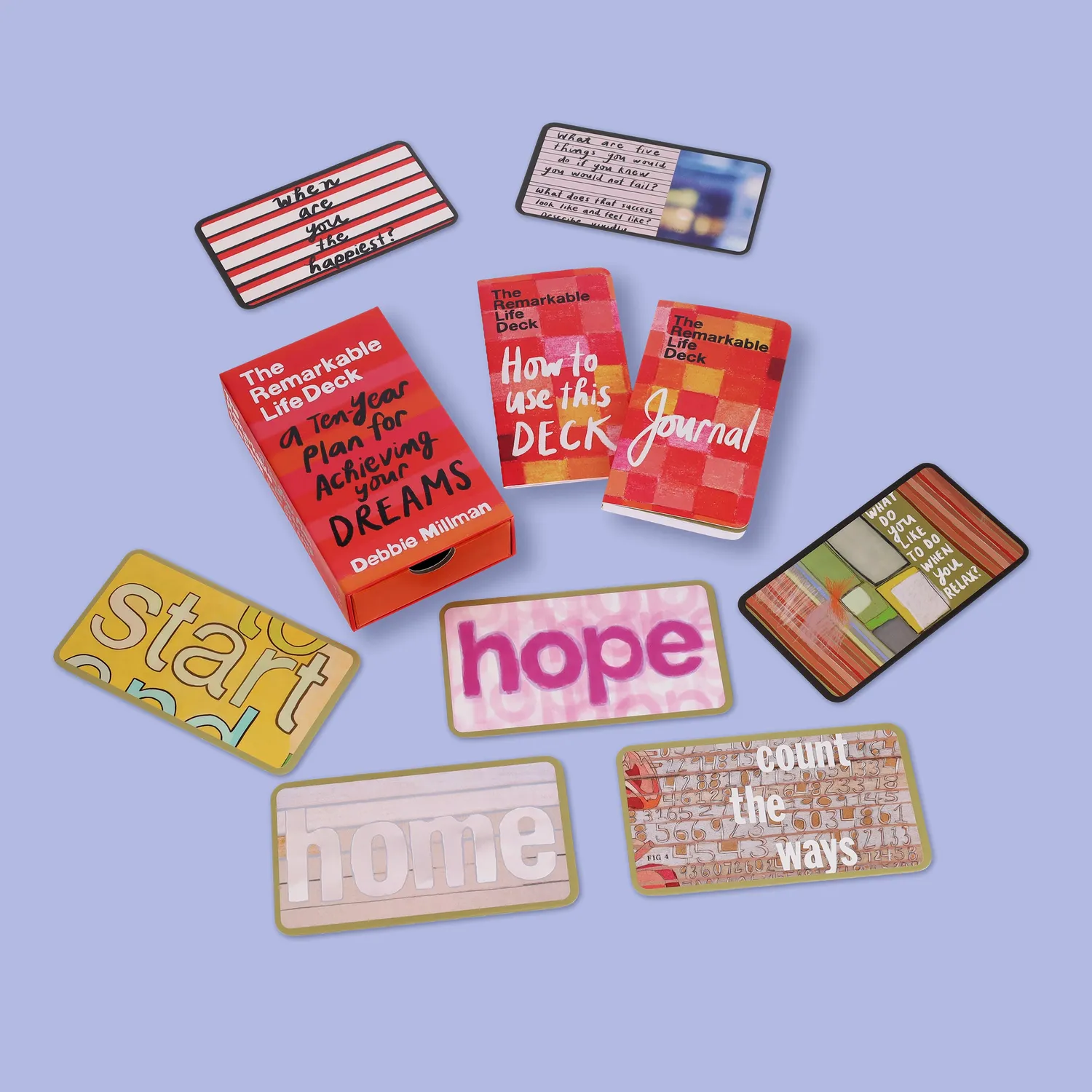 Chronicle Books Remarkable Life Deck kortsett 30 kort tiårsplan