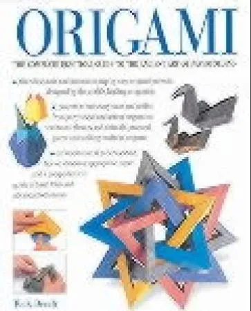 Bokia Origami Rick Beech hobbybok innbundet pent brukt