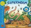 Bokia Superworm bok pent brukt med CD engelsk
