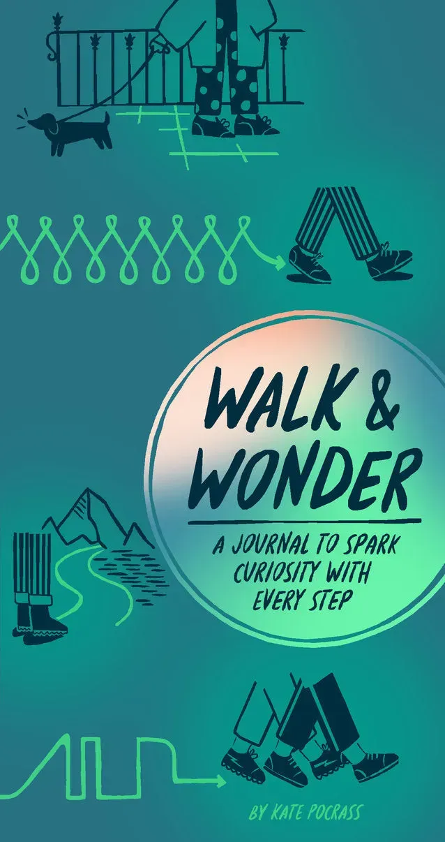 Abrams Chronicle Books Walk & Wonder dagbok udatert tur