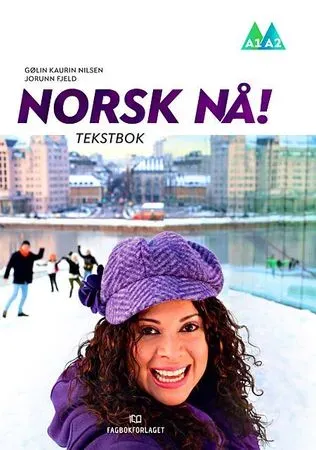 Bokia Norsk nå! bok pent brukt A1 A2 læreverk