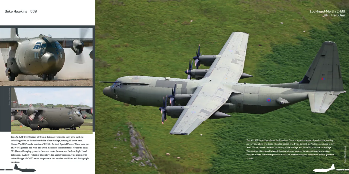 Duke Hawkins C-130 Hercules bok 196 sider