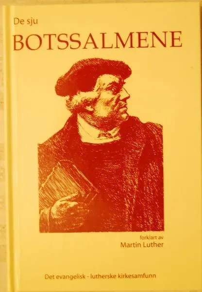 DELK-forlaget De 7 botssalmene bok bot