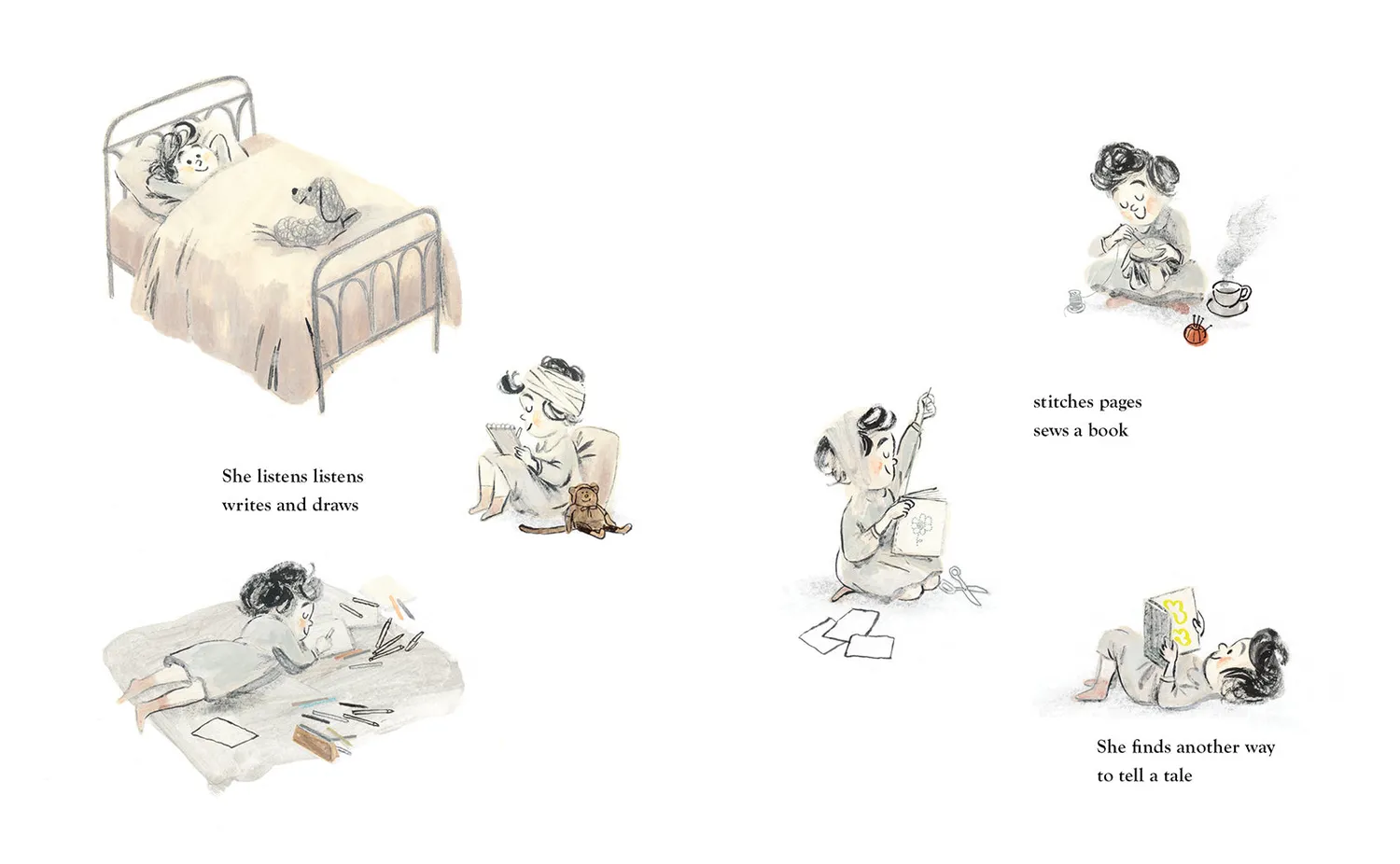 Abrams A Story Is to Share bildebok innbundet