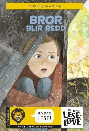 Gro Røsth Bror blir redd barnebok innbundet akseptabel brukt
