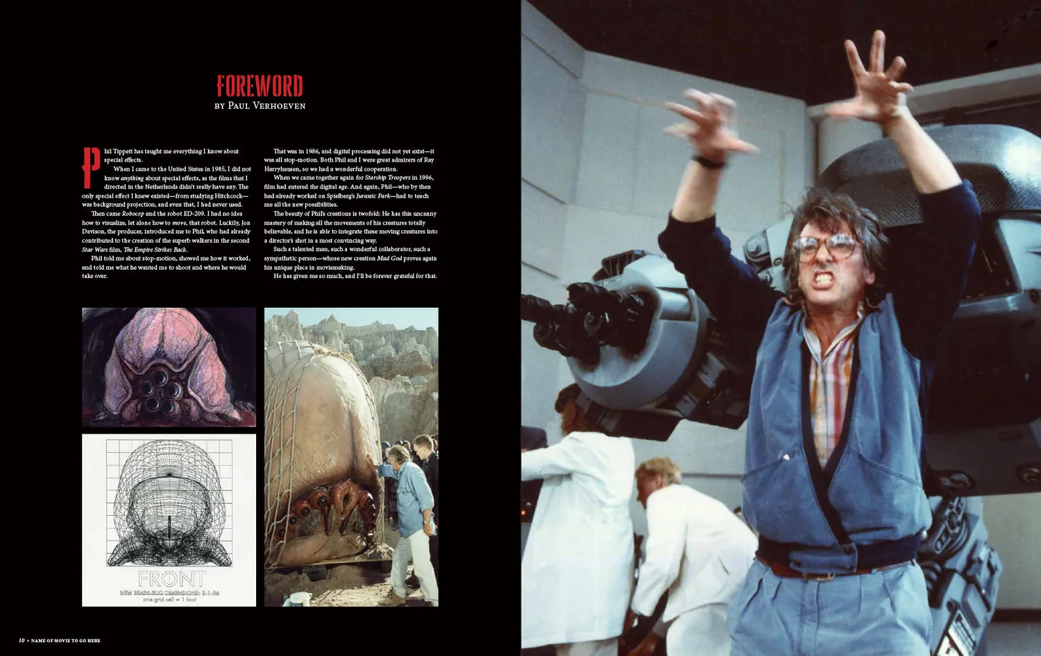 Abrams Mad Dreams and Monsters Phil Tippett kunstbok innbundet