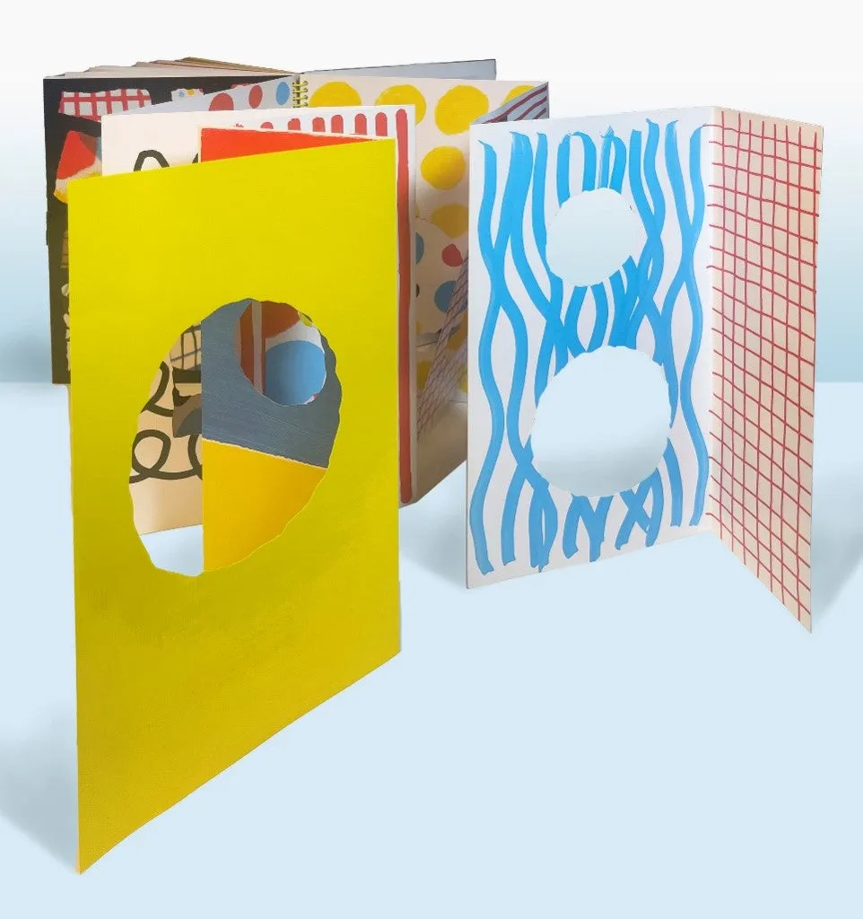 Abrams and Chronicle Museum in a Book Hervé Tullet aktivitetsbok