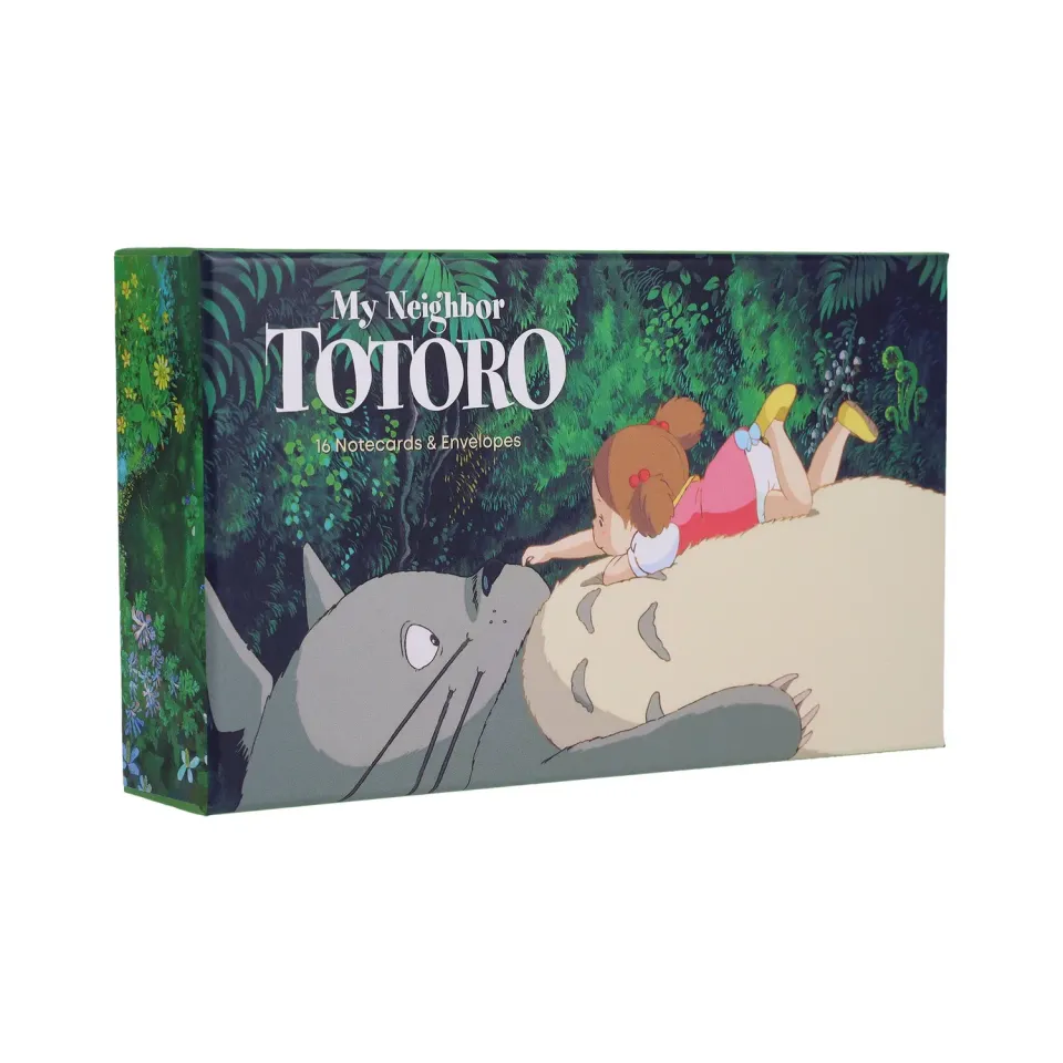 Studio Ghibli Totoro notatkort 16-pakning gave