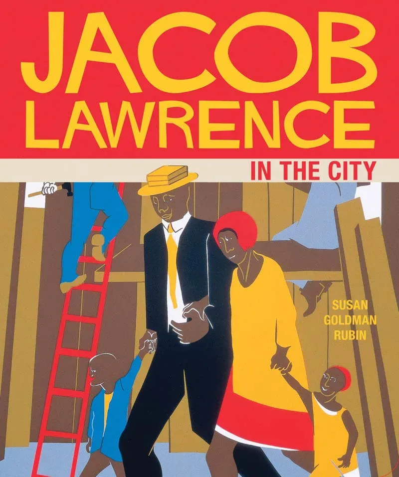 Abrams Jacob Lawrence City pappbok kunst