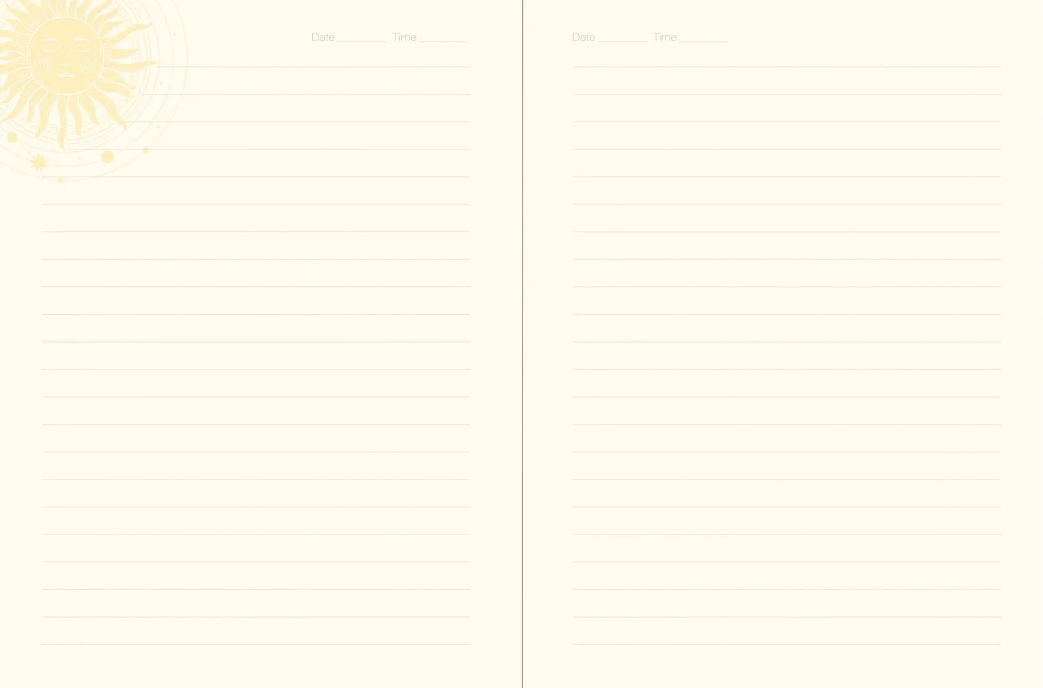Peter Pauper Press Day/Night Journal notatbok vendbar 192 sider