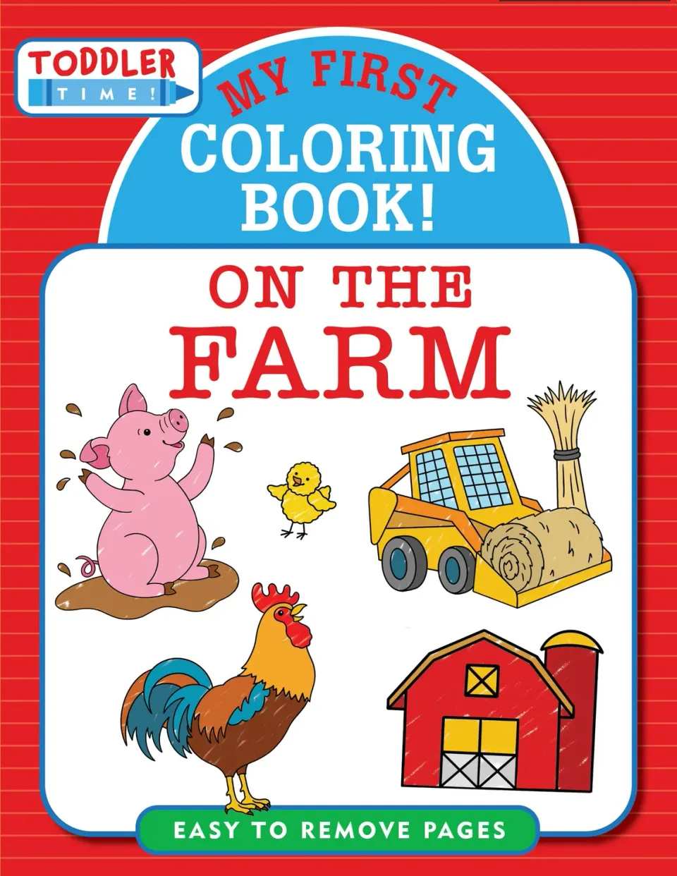 Peter Pauper Press My First Coloring Book On the Farm fargeleggingsbok