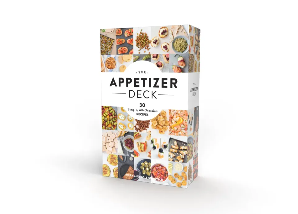 Chronicle Books Appetizer Deck oppskriftskort 30 kort forretter
