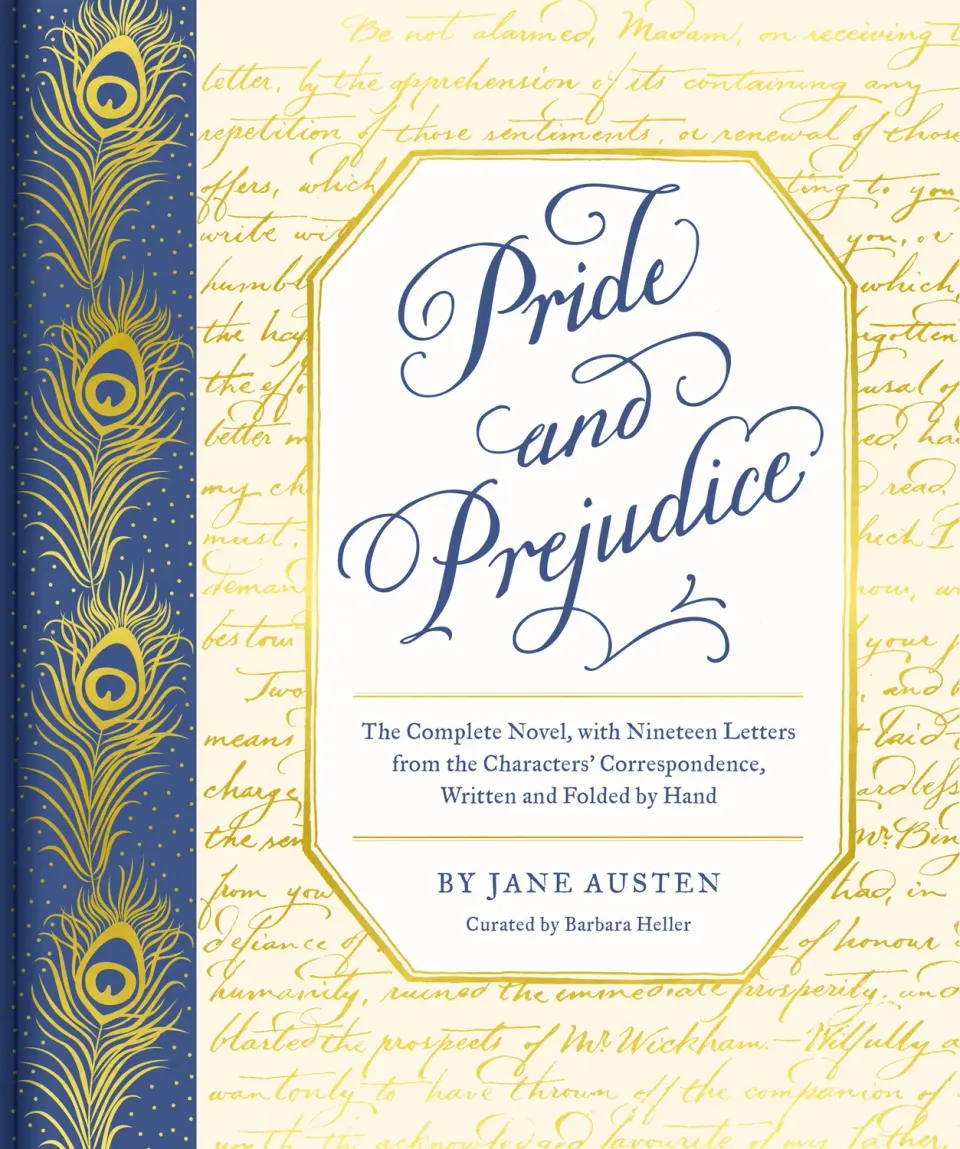 Chronicle Books Pride and Prejudice innbundet brevutgave
