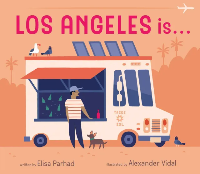 Abrams Los Angeles is pekebok kartongbok fra 4 år
