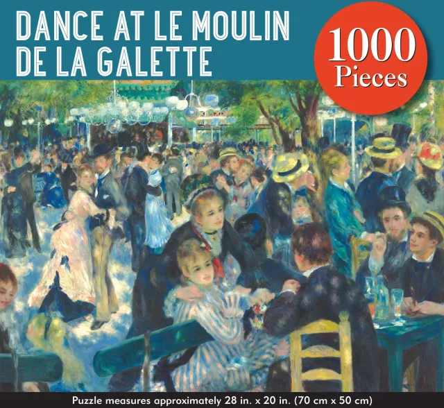 Peter Pauper Press Dance at Le Moulin puslespill 1000 brikker