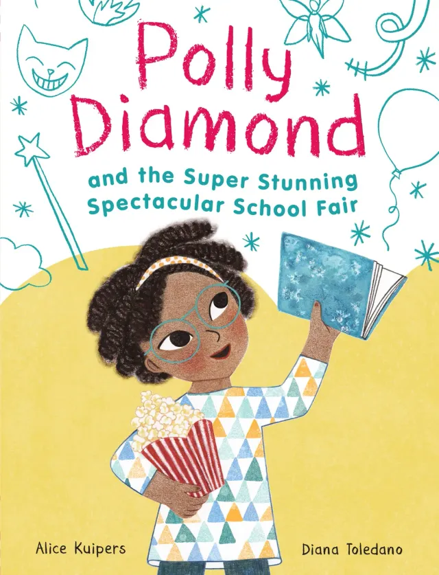 Abrams Chronicle Books Polly Diamond School Fair Book 2 pocket 6-9 år