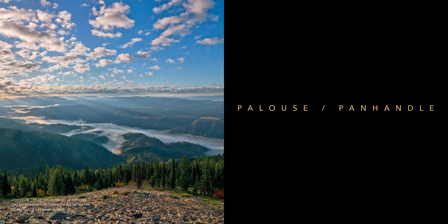 Idaho Discover the Gem State innbundet fotobok natur