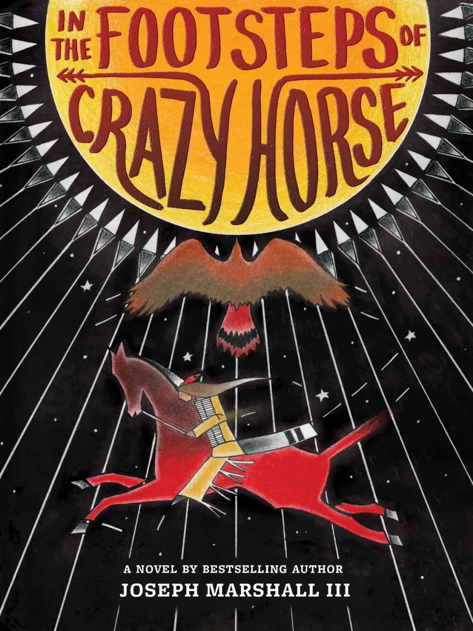 Abrams In the Footsteps of Crazy Horse innbundet barnebok 10-14 år