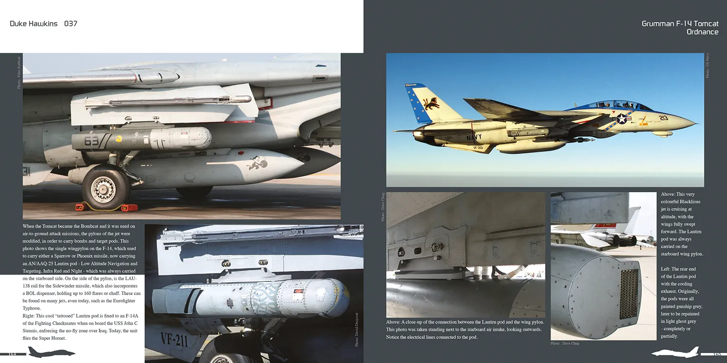 Duke Hawkins Grumman F-14 Tomcat bok 220 sider