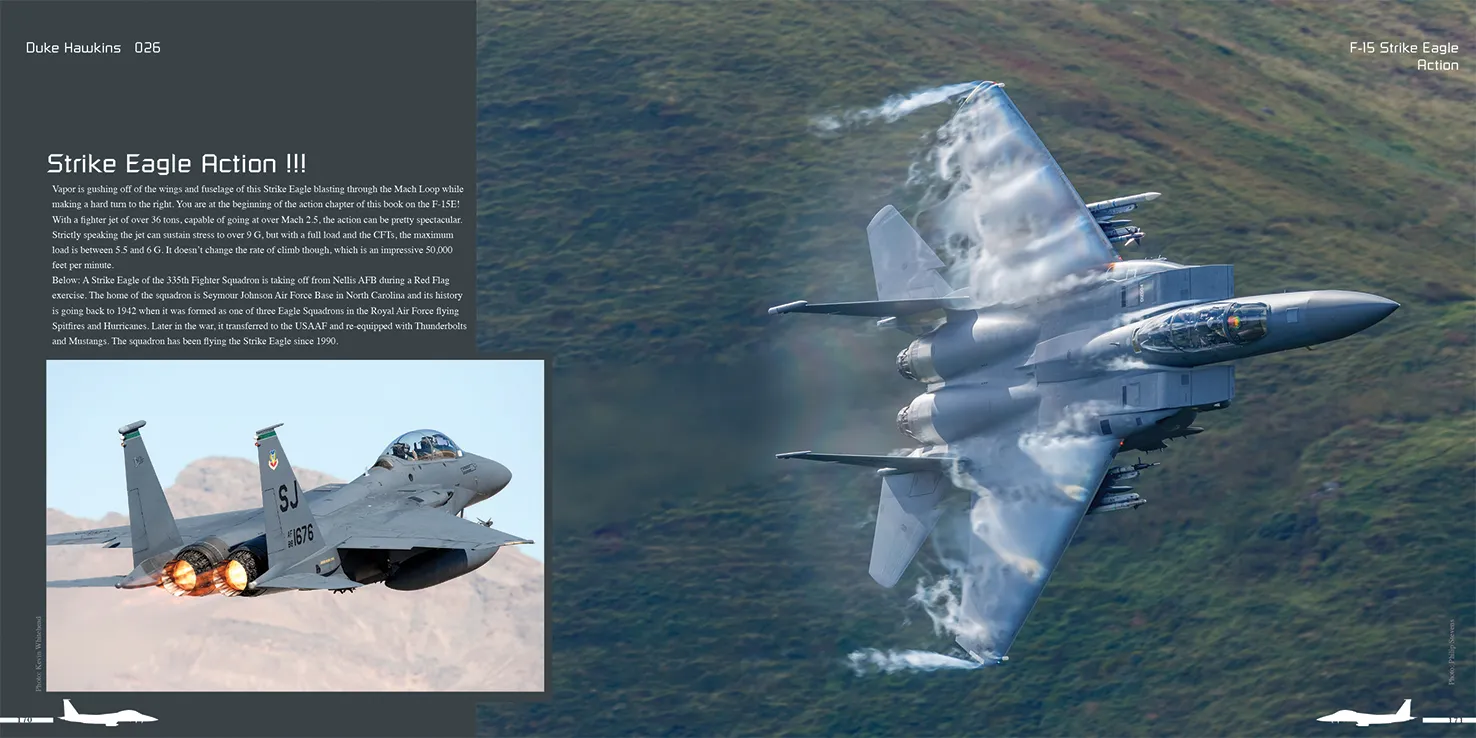 Duke Hawkins Boeing F-15 Strike Eagle bok E/K/SG