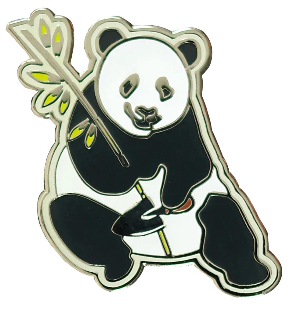 Peter Pauper Press Panda emaljenål gaveeske hard